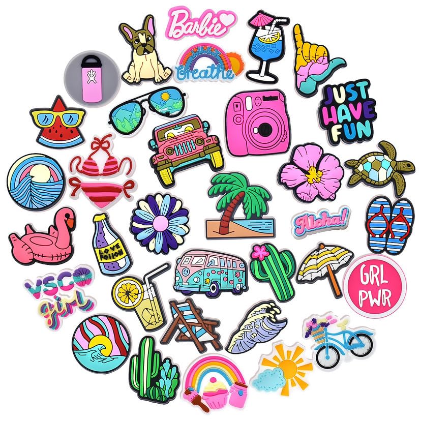 MAYCREATE® 35PCS Shoe Charms for Girls Teens MAYCREATE® 35PCS Shoe Charms for Girls Teens